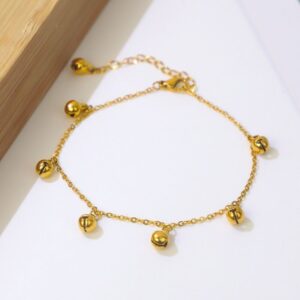 Traditional Gold Plated Waterproof Bracelet / Anklet